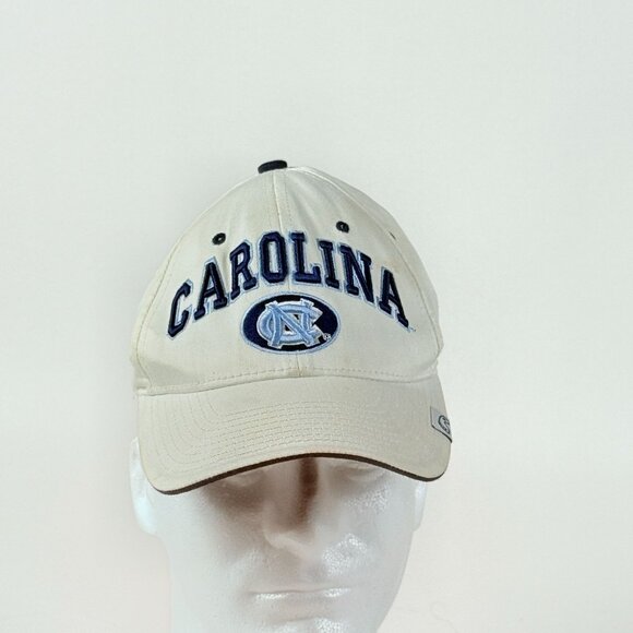 NCAA Carolina Tar Heels Zephyr The Z Hat Adjustable Cap Embroidered Logo Beige - Picture 3 of 8